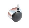 AVL - Roulette pivotante à tige filetée 10x15 AVL - Roue nylon noir Ø 50 - Charge 40 kg - 595525A - vignette