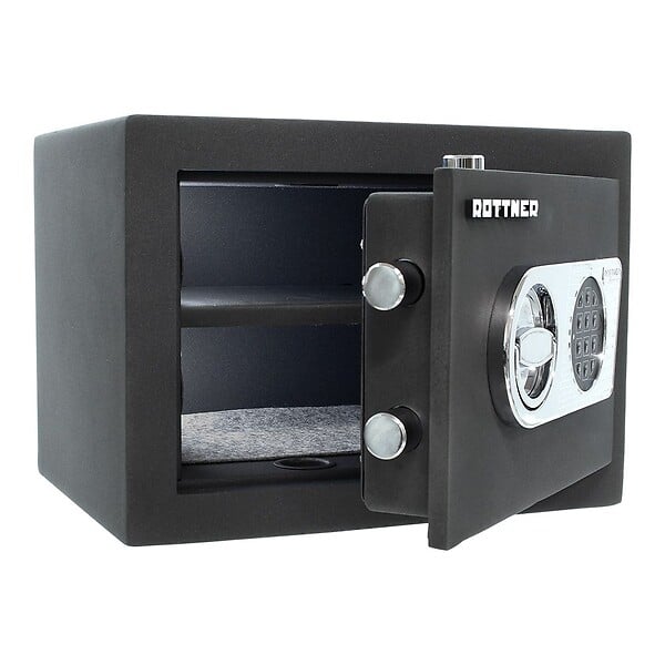 ROTTNER - Coffre Fort Toscana 26 El Silvergrey Serrure Électronique - large
