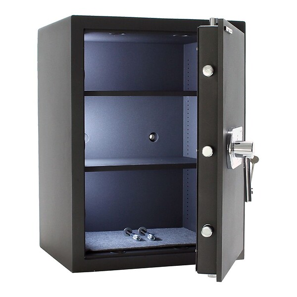 ROTTNER - Coffre Fort Toscana 65 Db Silvergrey Serrure À Clé - large