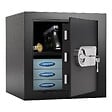 ROTTNER - Coffre Fort Monaco 45 Db Noir Serrure À Clé - vignette