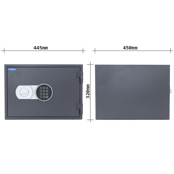 ROTTNER - Coffre Fort Ignifuge Sydney 40 Serrure Électronique - large