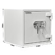 ROTTNER - Coffre Fort Diamant Fire Premium Po 50 Serrure à Clé - vignette