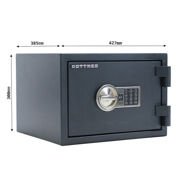 ROTTNER - Coffre Fort Ignifuge Fire Hero 30 El Serrure Électronique - large