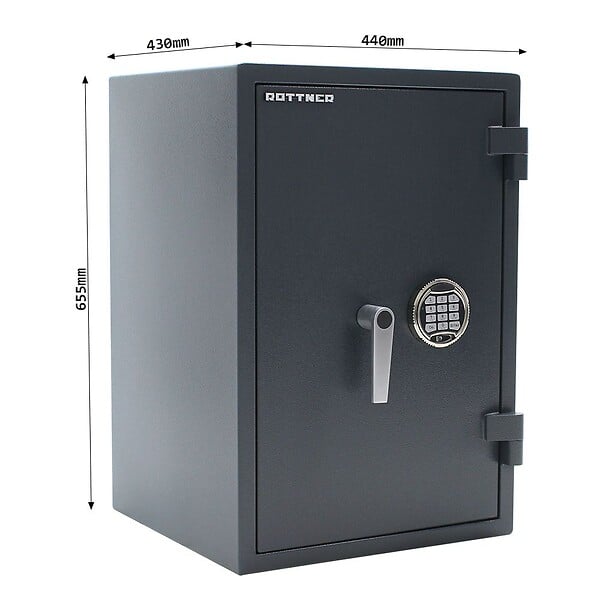 ROTTNER - Coffre Fort Ignifuge Atlas 65 En1 Fire El Ps 650 - large
