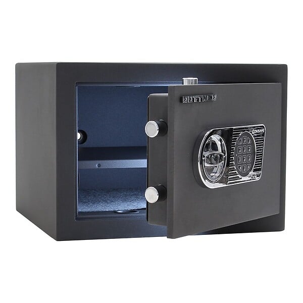 ROTTNER - Coffre Fort Toscana 40 El Silvergrey Serrure Électronique - large