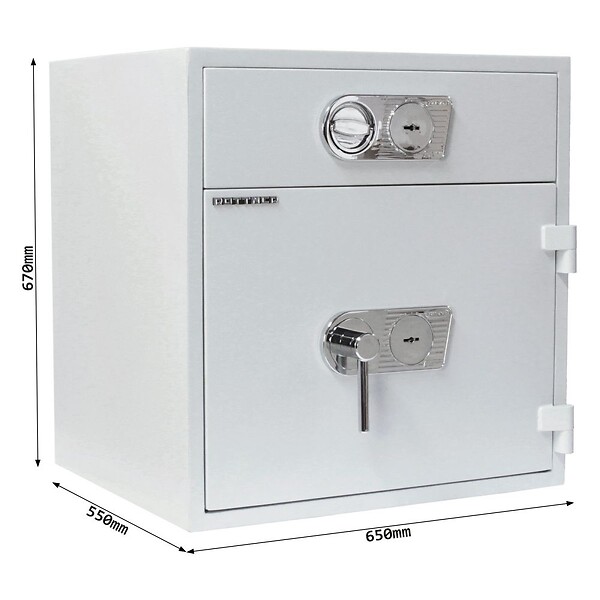 ROTTNER - Coffre Fort Drawer Safe-d1 70 Db/db Serrure à Clé - large