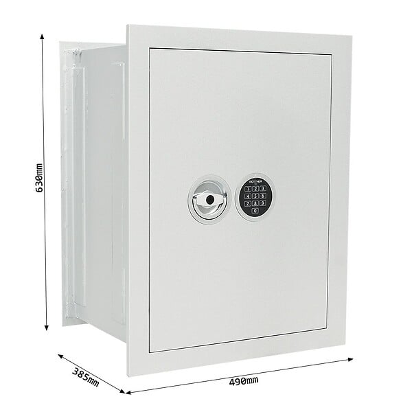 ROTTNER - Coffre Fort À Emmurer Stone Se 65 El Premium Serrure Électronique - large