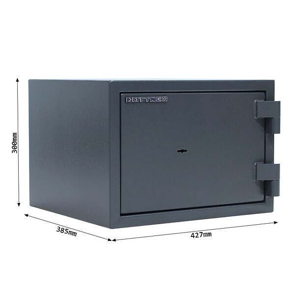 ROTTNER - Coffre Fort Ignifuge Fire Hero 30 Db Serrure À Clé - large