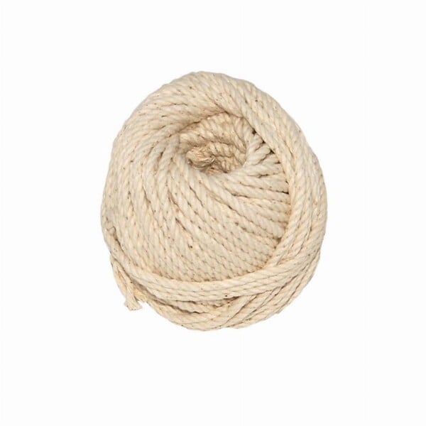 DIMOS - Cordeau câble coton L 17m Ø 3mm - Réf: 155556 - 80 mm - large