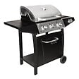 SOMAGIC - Barbecue Gaz 3 Feux 10.5kw Noir - 335541 - vignette