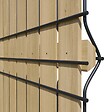 DECKLINEA - Kit Occultation Bois - L2,5 x H1,03m - Epicea - Autoclave - Protege Contre Insecte & Champignons - Pose Facile et Rapide - vignette