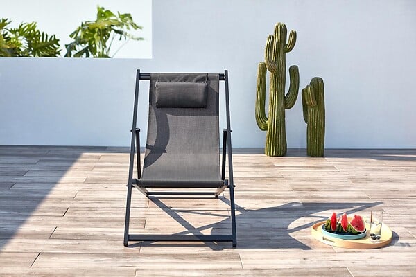 CONCEPT USINE - Transat alu gris TEVATA $ - large