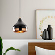 CONCEPT USINE - Suspension filaire noire et cuivrée MAYA - vignette