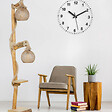 CONCEPT USINE - Lampadaire en bois et cordes avec rebord ALEX - vignette