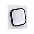 PAULMANN - APP 2Form carré LED 22W 2725lm 4000K 240x240mm noir blc 230V plastique - vignette