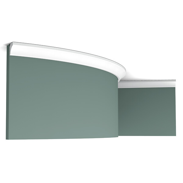 ORAC DECOR - Corniche Flexible Traditionnelle Et Symétrique C250f - L200 X H1,6 X L1,6 - Orac Decor - large