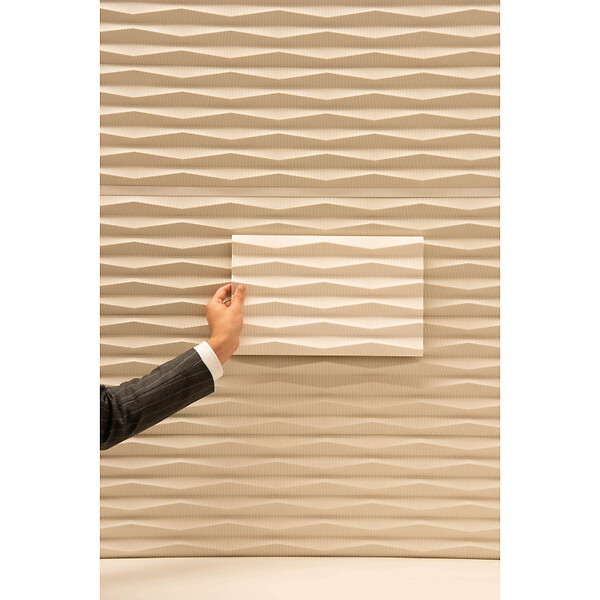 ORAC DECOR - Panneau Mural 3d Ridge W112, L200 X H25 X L1.9 Cm - L200 X H25 X L1.9 Cm - Orac Decor - large