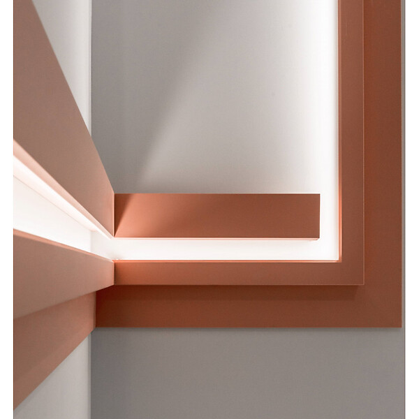 ORAC DECOR - Profil Moderne Pour Éclairage Led C381 - L200 X H9,5 X L5 - Orac Decor - large