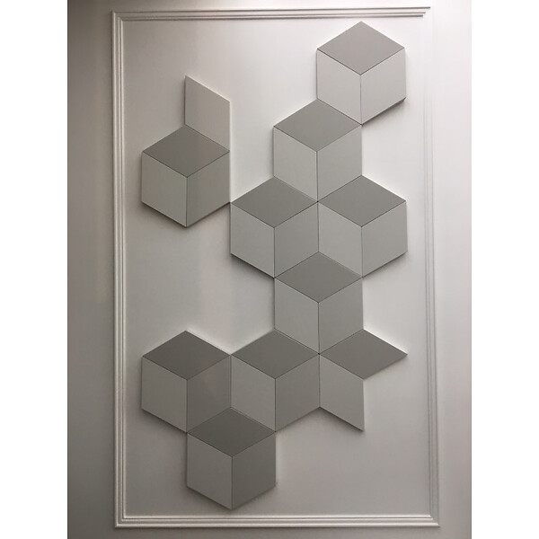 ORAC DECOR - Panneau Mural 3d Rombus W100 - L15 X H2,9 X L25,8 - Orac Decor - large