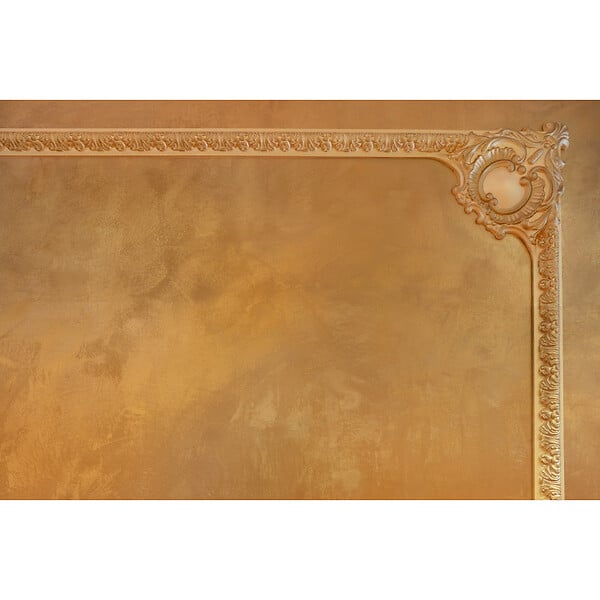 ORAC DECOR - Cimaise Flexible Arrondie Motif De Feuilles P3020f - L200 X H6,1 X L3,2 - Orac Decor - large