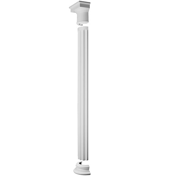 ORAC DECOR - Demi-base Dorique Pour Demi-colonne K1151 - L32 X H12,5 X L16 - Orac Decor - large