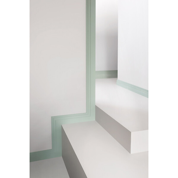 ORAC DECOR - Corniche À La Forme Épurée Sx180 - L200 X H12 X L1,6 - Orac Decor - large
