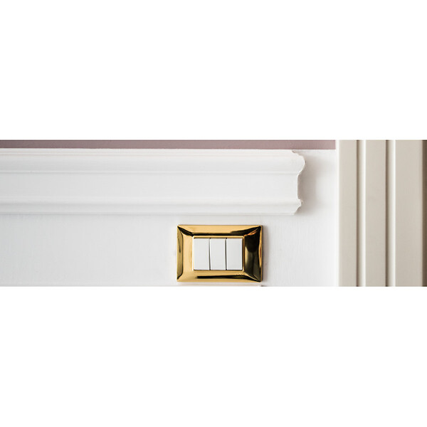 ORAC DECOR - Cimaise Flexible Classique Et Élégante P9010f - L200 X H9,1x L3 - Orac Decor - large