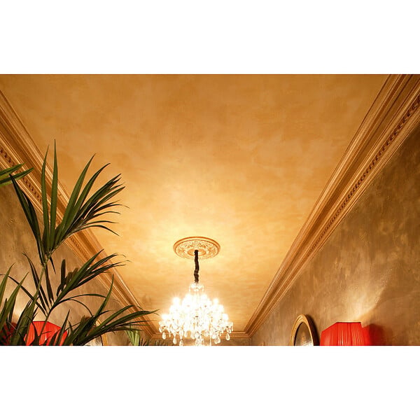 ORAC DECOR - Grande Rosace Avec Découpes Classiques R52 - Diam. 69.5 - Orac Decor - large