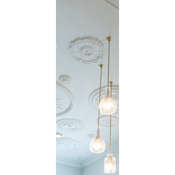 ORAC DECOR - Rosace De Taille Moyenne, Ornements Classiques R31 - L38,5 X H2,7 X L38,5 - Orac Decor - large