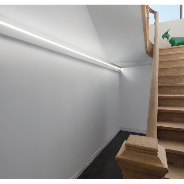 ORAC DECOR - Profil Moderne Pour Éclairage Led C383 - L200 X H14x L5 - Orac Decor - large
