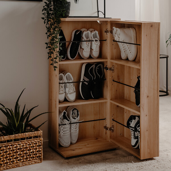 CONCEPT USINE - Meuble à chaussures en bois SKOR $ - large