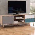 CONCEPT USINE - Meuble TV scandinave 150cm PERAST - vignette