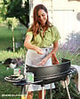 MODE DE VIE - Barbecue charbon de bois Ouranos sur chariot - vignette