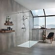 VILLEROY ET BOCH - Mitigeur mécanique douche  Liberty Chrome + Ensemble de douche  Verve Showers 3 jets Chrome - vignette