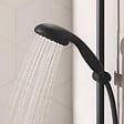 GROHE - Pommeau de douche Vitalio Start 2 jets avec barre noir mat + microfibre - vignette