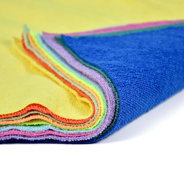 BROSZTOOLS - Lot 10 chiffons microfibres - Microfibre - Ultra absorbants - large