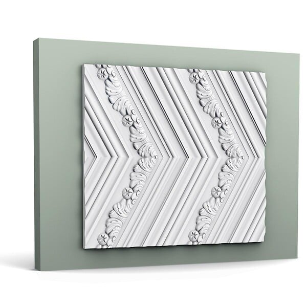 ORAC DECOR - W130 CHEVRON - Panneau Revêtement Mural Décoratif 3D ? Orac Decor Carton complet - large