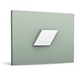 ORAC DECOR - W100 ROMBUS - élément décoratif pour former des motifs et des combinaisons - 25.8x15x2,9cm (L x l x h) Orac Decor Carton complet - vignette