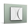 ORAC DECOR - W107 CIRCLE - élément décoratif mural pour former des motifs - 33,3x33,3x2,9cm (L x l x h) Orac Decor Carton complet - vignette