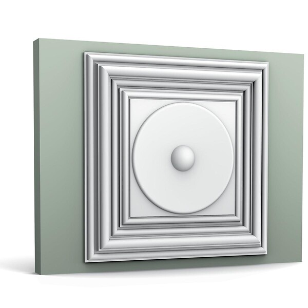 ORAC DECOR - W121 AUTOIRE - Panneau Mural Encadrement Soubassement 3d - 50x50x3,2cm (L x l x h) Orac Decor Carton complet - large