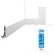 ORAC DECOR - Pack 10 mètres Plinthes SX183 avec colle - Orac x Cimaises-et-plus - 7,5x1,3x200cm (h x p x L) - plinthe décorative polymère - vignette