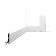 ORAC DECOR - Pack 10 mètres Plinthes SX183 avec colle - Orac x Cimaises-et-plus - 7,5x1,3x200cm (h x p x L) - plinthe décorative polymère - vignette
