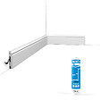ORAC DECOR - Pack 10 mètres Plinthes SX165 avec colle - Orac x Cimaises-et-plus - 7 x 1,0 x 200cm (h x p x L) - plinthe décorative polymère - vignette
