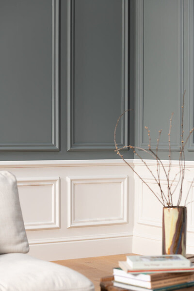ORAC DECOR - SX206 CONTOUR Plinthe Orac Decor - 18 x 1,8 x 200cm (h x p x L) - plinthe décorative polymère Pack 2 pièces - large