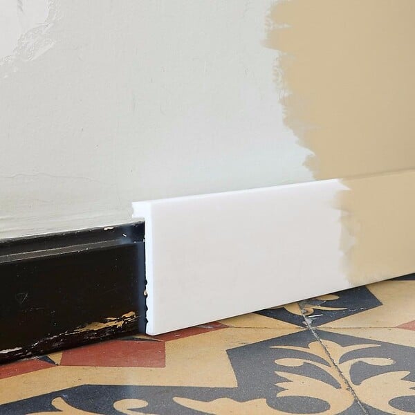 ORAC DECOR - Pack 10 mètres Plinthes de rénovation SX171 avec colle - Orac x Cimaises-et-plus - 10x2,2x200cm (h x p x L) - surplinthe décorative polymère - large