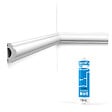 ORAC DECOR - Pack 10 mètres Cimaise murale PX120 avec colle - Orac x Cimaises-et-plus - 4x2x200cm (h x p x L) - moulure décorative polymère - vignette