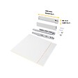 EMUCA - Kit de tiroirs pour cuisine ou salle de bains Vertex avec réglages 3D, hauteur 93mm, avec panneaux inclus, module 600mm, Peint en blanc - vignette