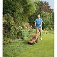 BLACK+DECKER - Tondeuse 33 cm 18V de 25 à 65 mm de hauteur, fonction mulching, sac collecteur 35 L - BLACK+DECKER - avec 2 batteries 18v 4Ah et chargeur - BCMW33184L2-QW - vignette