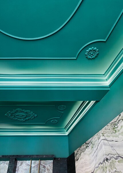 ORAC DECOR - R22 Rosace de plafond Orac Decor - (77x52.5 cm) - moulure décorative polyuréthane Avec un tube de colle - large