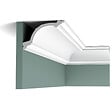 ORAC DECOR - Pack 10 mètres Corniches Plafond C217 avec colle - Orac x Cimaises-et-plus - 10,5x15,5x200cm (h x p x L) - moulure décorative polyuréthane - vignette